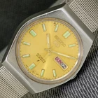 JAPAN VINTAGE SEIKO 5 AUTOMATIC 6319A MENS ORIGINAL DIAL WATCH a2129-U