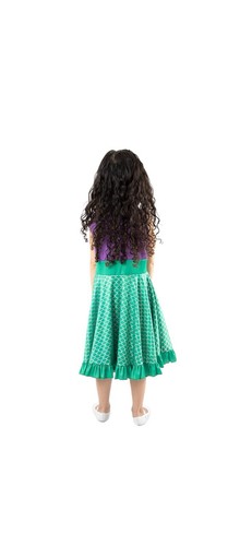 Little Adventures Little Mermaid Twirl Dress Size 8 - Picture 9 of 12