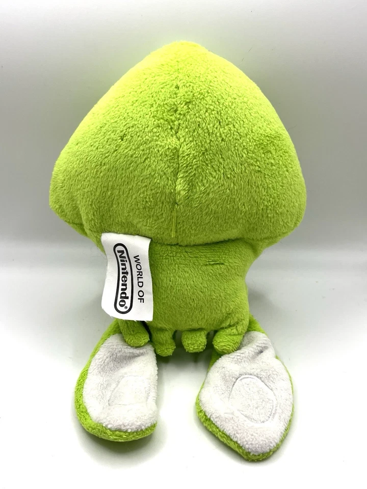 Juguete de peluche World of Nintendo - SPLATOON Green Squid 8" 2016 Foto 4 de 4