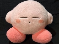 Nintendo Kirby Wool Style Sleeping Large Plush NEW NO TAG
