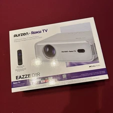 AURZEN Roku TV EAZZE D1R Smart Projector  