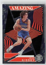 2021-22 Panini Illusions #4 Josh Giddey Amazing Orange