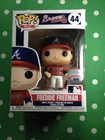 Funko Pop Freddie Freeman 44 w/Protector MLB New Unopened Atlanta Braves