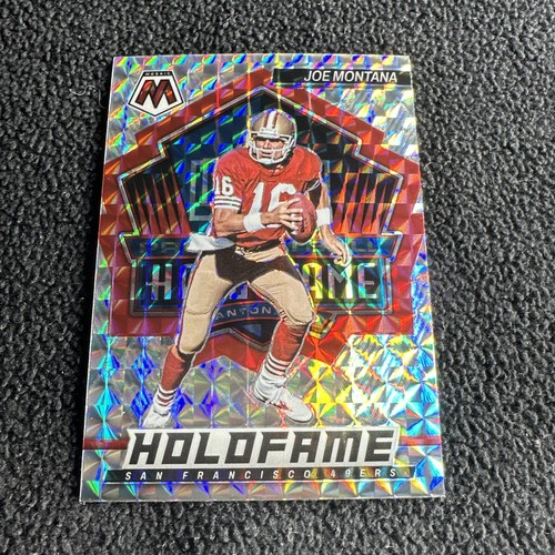 Joe Montana #HF-1 2022 Panini Mosaic HoloFame card