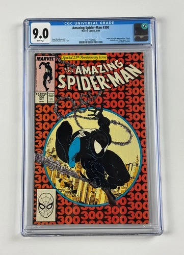 Amazing Spider-Man 300 CGC 9.0  Venom McFarlane Last Black Costume Eddie Brock