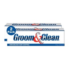 Groom and Clean Greaseless Hair Control Cream 4.5 oz Ea EXP 7/2028 2 Pack Fast S