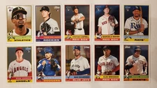 2025 Topps Heritage High Number - CHROME CARDS - Card #s 501-725 - U Pick