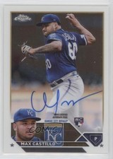 2023 Topps Chrome Update Auto Max Castillo #RA-MC Auto g1z