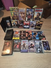 vintage action vhs movies lot
