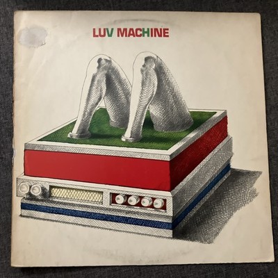 LUV MACHINE - ST.HARD PSYCH LP - MEGA RARE UK 1ST PRESS - POLYDOR