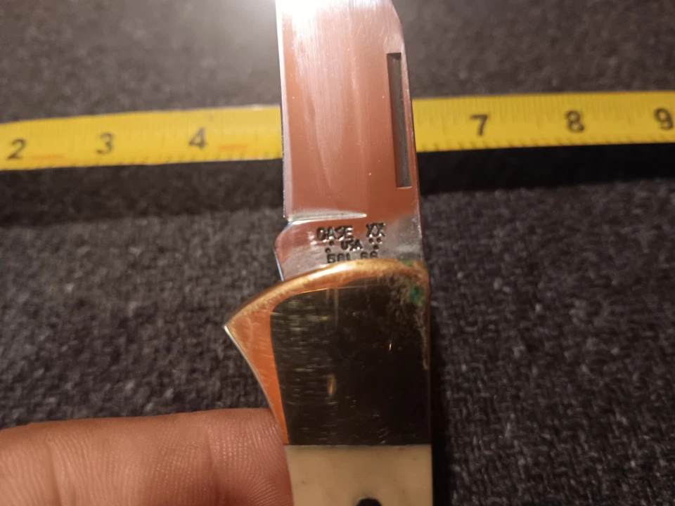 Case XX 5 Dot Mako Lockback With Leather Case XX Holster with Original Box - Image 2 of 4