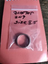 Genuine Handcrafted 2019 United States Quarter Coin Ring, Size 8.5 ....