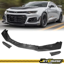 Replacement Front Lip For 16-24 Chevy Camaro 1LE Style Front Bumper Cover PP