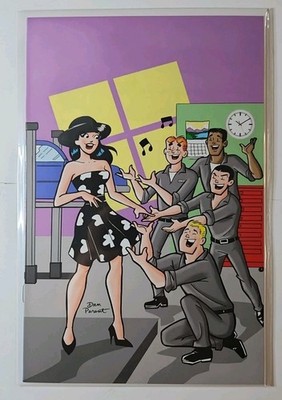 The Archies Anniversary Spectacular 1 Ltd 200 COA Dan Parent Uptown Girl Variant