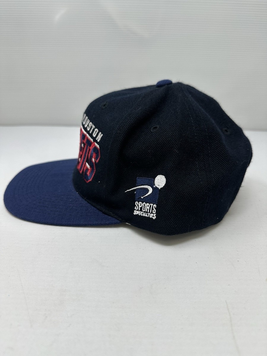 Vintage 90s Houston Rockets Sports Specialties Shadow Snapback Hat