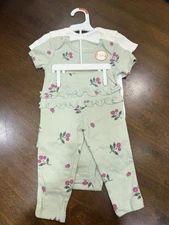Baby Girl Floral Carters 3 Piece Set 9 Months NWT 
