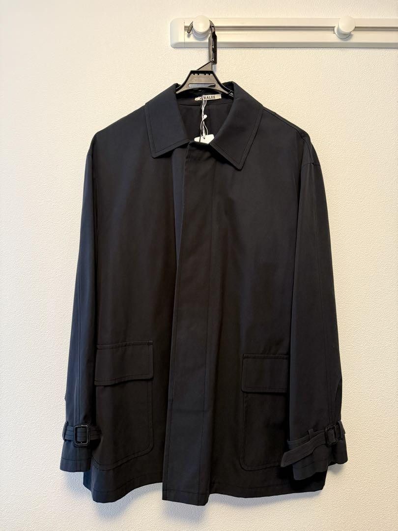 AURALEE Finx Hard Twist Gabardine Blouson 23SS Mid-Length AURALEE Finx Hard Twist Gabardine Blouson 23SS Mid-Length