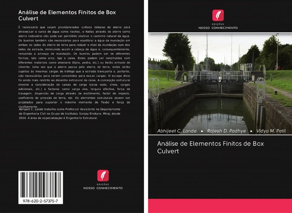Abhijeet C. Lande (U. A.) | AnáLise De Elementos Finitos De Box Culvert | Buch-image