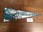 BILL BERGEY Signed Autographed Pennant Philadelphia Eagles
