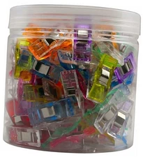 Sewing Clips,100 Pcs,Sewing Clips for Fabric,Fabric Clips for Sewing and 