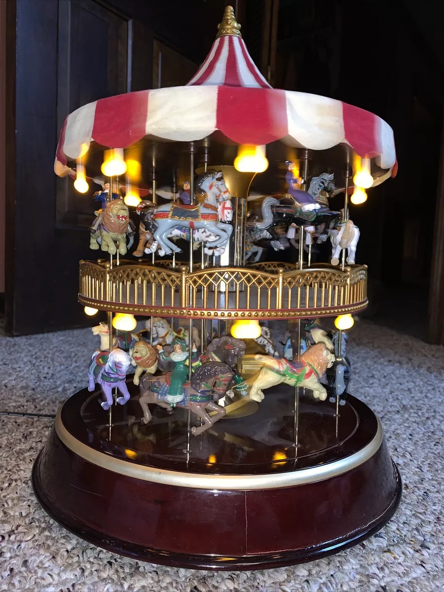 Mr christmas carousel deals