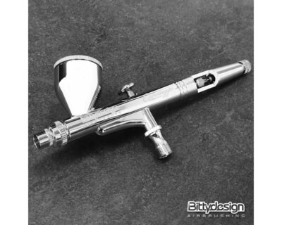 Bittydesign Caravaggio gravity-feed airbrush dual-action BDYAIR-AX180H 