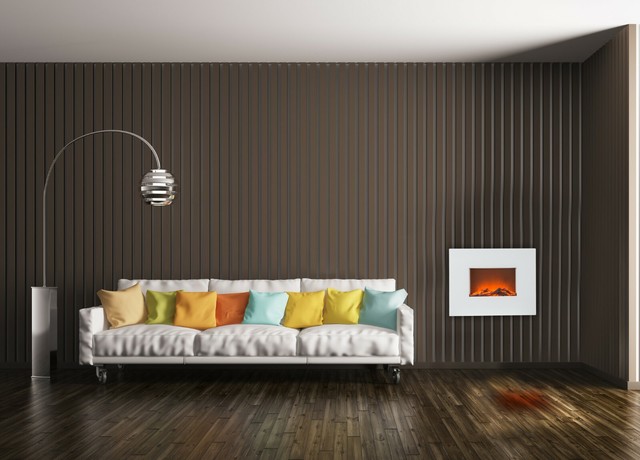 ELEKTRO-WAND-STANDKAMIN WEISS MIT VERSTELLBARER FLAMME günstig kaufen