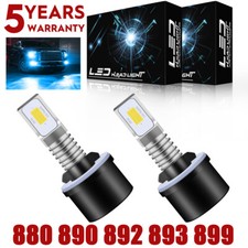 Ice Blue For Chevy Tahoe 2001 2006 - 2x 880 Led Fog Lights Bulbs Foglamp 8000k