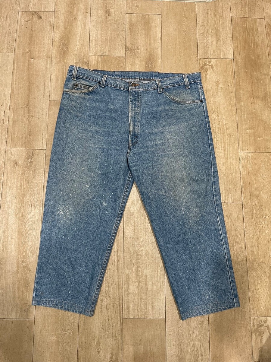 Vintage Levis Leather Tab 540 Jeans Made in USA Distressed