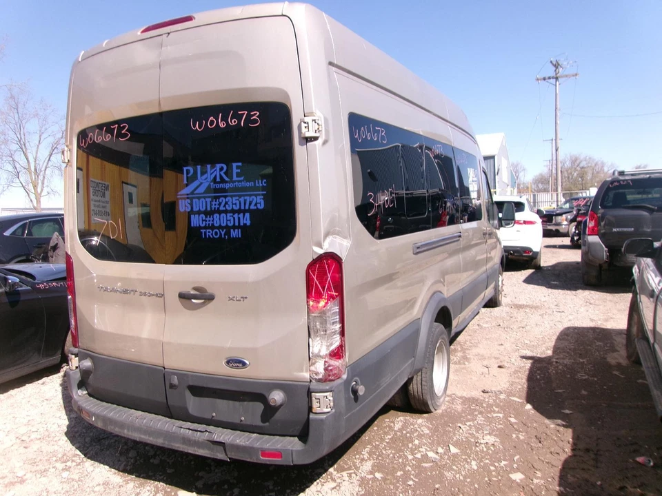 Used Rear Right Door Assembly Rear Side fits: 2017 Ford Transit 350 sliding high Foto 4 de 4