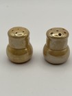 ViNTG Japanese Porcelain Salt/Pepper Shakers Shinzo Glaze Cork Bottomed — photo 2