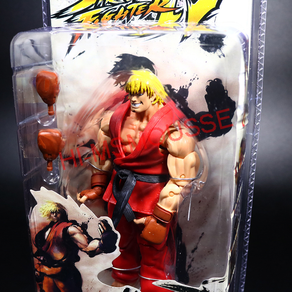 Street Fighter Ryu Ken Action Figure - Anime