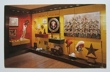 Austin Texas L.B.J. Library Exhibit Room President Johnson Postcard 