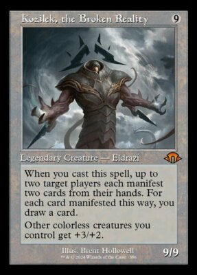 [1x] Kozilek, the Broken Reality - Retro Frame Near Mint, English Modern Horizon