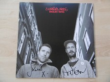 Sleaford Mods Autogramm signed LP-Cover "English Tapas" Vinyl