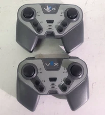Lot of 2 VEX IQ Remote Smart Link Controllers 228-2530 w/Batteries & Radio Cards