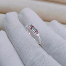 Alexandrite Ring, Octagon Cut Alexandrite Ring 925 Sterling Silver ring