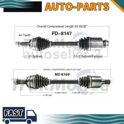 For Mazda CX-7 2007 2008 2009 2010 2011 2012 2.3L Turbo Front CV