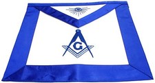 MASONIC COLLAR Blue Lodge SILK Edges APRON