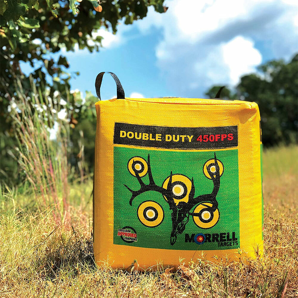 morrell double duty field point archery target