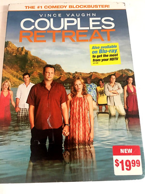 Couples Retreat DVD Vince Vaughn With Slip Case Ships  Same Day With Tracking