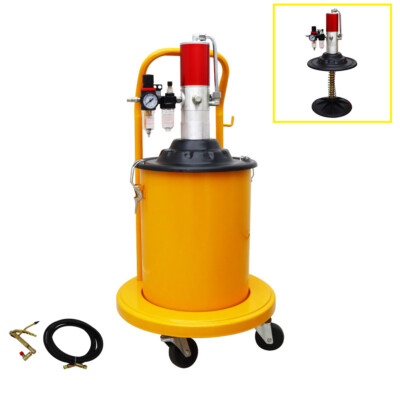 Compressed Grease Injector B Type Pneumatic Lubricator with Gun Hose 5 Gallon