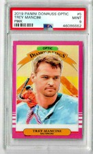 2019 Panini Donruss Optic Trey Mancini Pink PSA 9