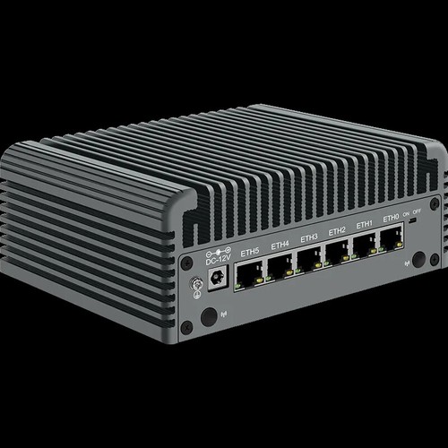 2.5G Firewall Router 12th Gen Intel i3 N305 N100 6x i226-V Fanless Mini PC DDR5 - Picture 3 of 14