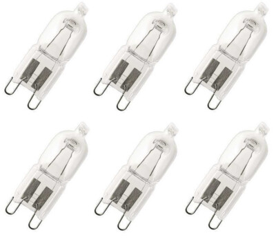 6x Osram 66720 Halopin PRO Halogen G9 20W = 25W warmweiß dimmbar EEK:G(Spek A-G)