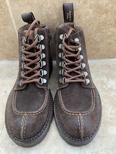Scarpe bambino pelle italiana marrone ragazzo/ragazzo/bambino stivali/Made in Italy/taglia -1