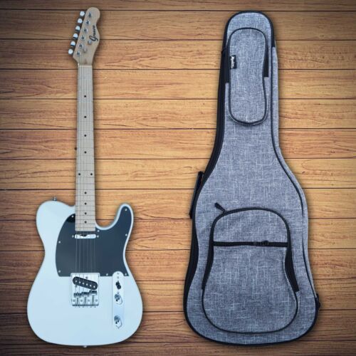 Guitarra Eléctrica TL Forma Triple Pad Bolsa, 8 Colores (Marca Canadiense) - Imagen 16 de 17