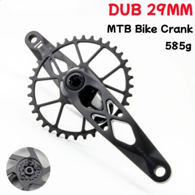 Mountainbike Kurbelgarnitur 165/170/175mm Installation DH Off-Road Fahrradkurbel