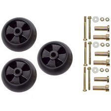 3PK Deck Wheel Kits fits John Deere 727 737 757 777 797 M653 M655 M665 Mowers