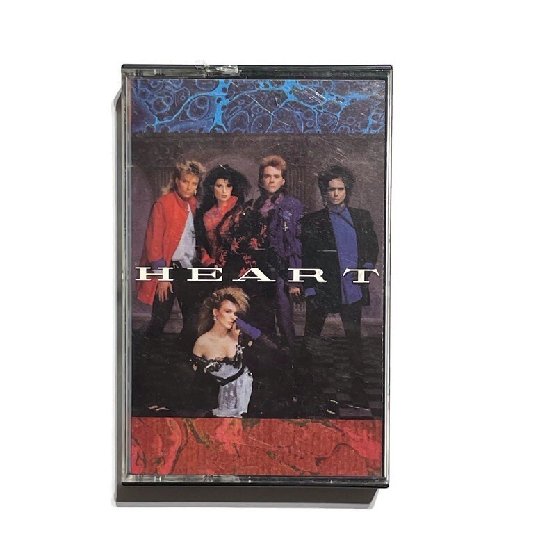 Heart: Self Titled 1985 Capital Records Cassette Tape - These